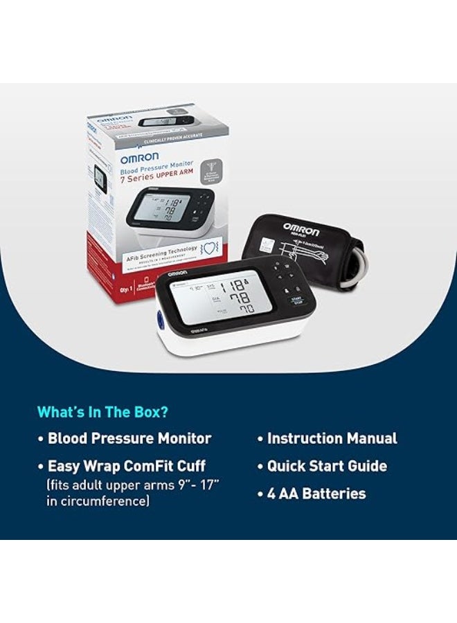 أومرون جهاز قياس ضغط الدم الأصلي (7 Series) اللاسلكي - ضمان 3 سنوات - خامات عالية الجودة مع خاصية الربط بالموبايل ودقة طبية فائقة - Image 2